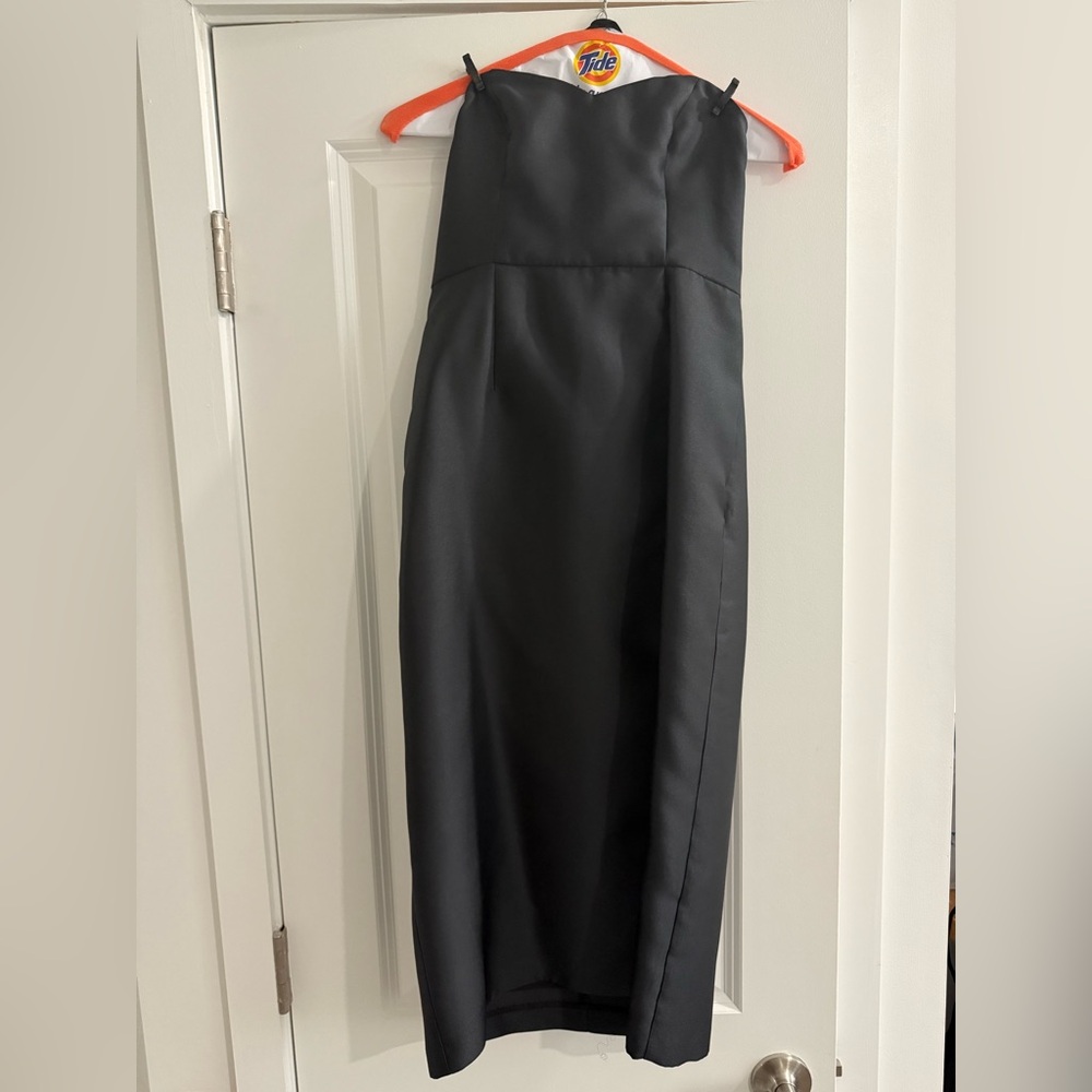 Hutch Black Strapless Sheath Dress - Picture 2 of 5